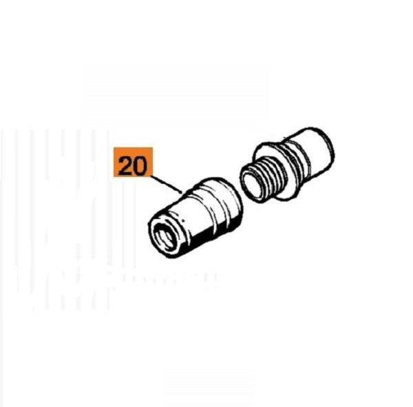 Переходник шланга верхний SE 122Е Stihl 49015031502