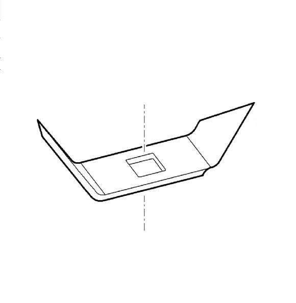 Нож GЕ-420 вертикальный VIKING 60127020310