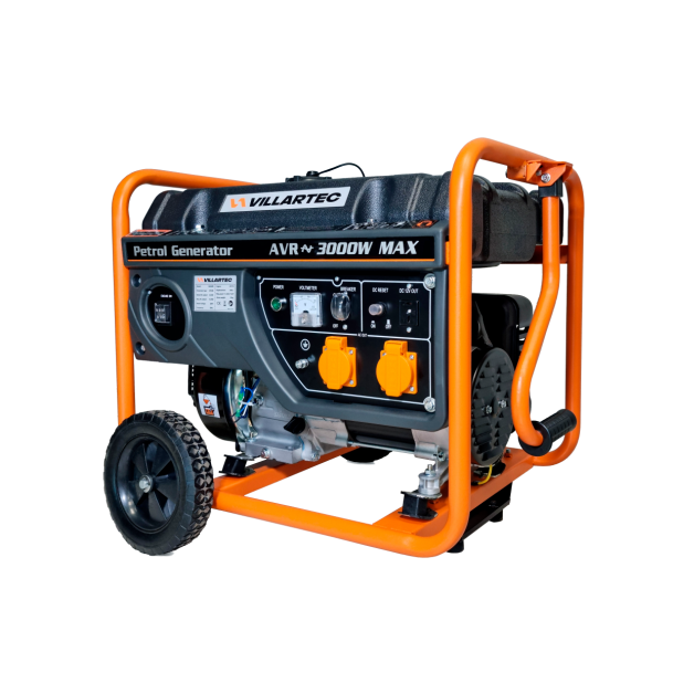 Генератор бензиновый VILLARTEC GG3400W, 2.6 кВт