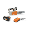 Пила цепная аккумуляторная VILLARTEC SA 40T SET: AM405+AC402